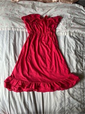 old navy linen strapless dress Old Navy Sleeveless Square-Neck Minidress | Editor Review